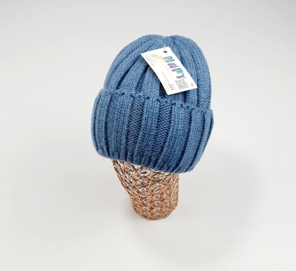 Шапка Март крупновяз. Омега (джинс)